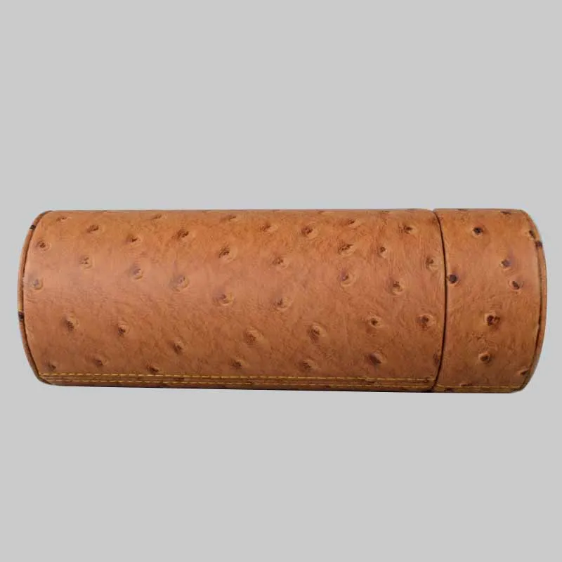 Чехол для сигар COHIBA коричневая круглая сигара из кожи и кедрового дерева