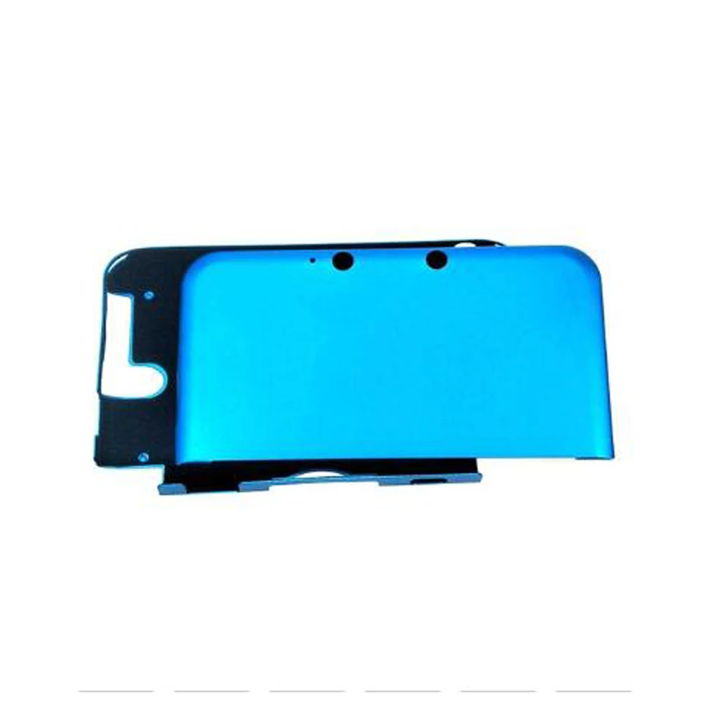 sky blue YuXi анти-шок жесткий алюминиевый металлический корпус защитный чехол оболочка для nintendo 3DS XL LL - Цвет: sky blue
