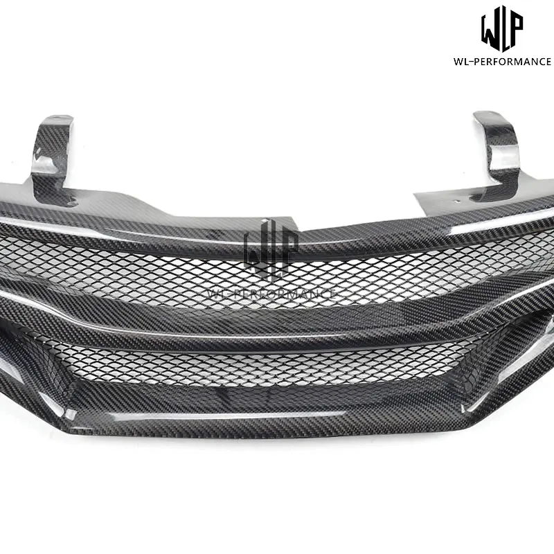 Высококачественная Решетка переднего бампера из углеродного волокна комплект