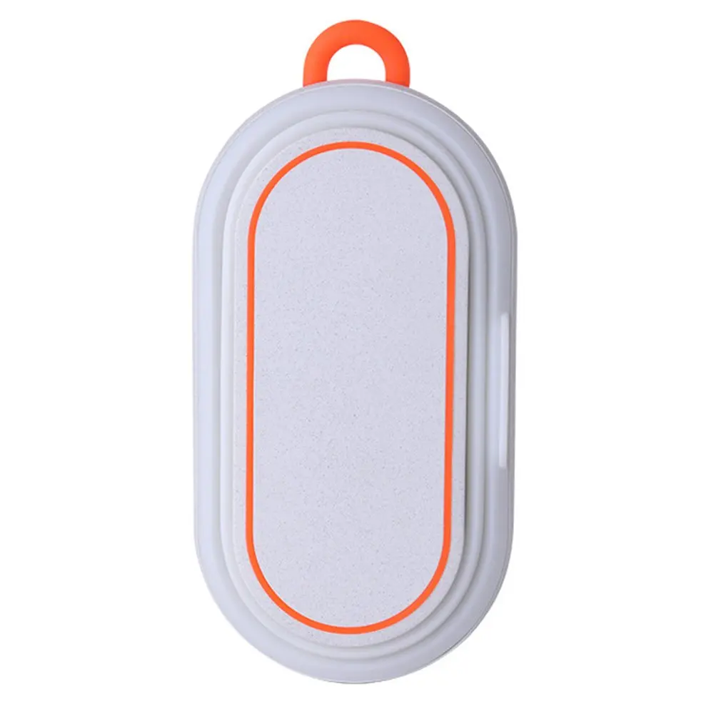 1 Portable Charging Power Bank 5000Mah Mobile Power Dual-Use Wireless Fast Charging With Stand Small Night Light powerbank - Цвет: 1
