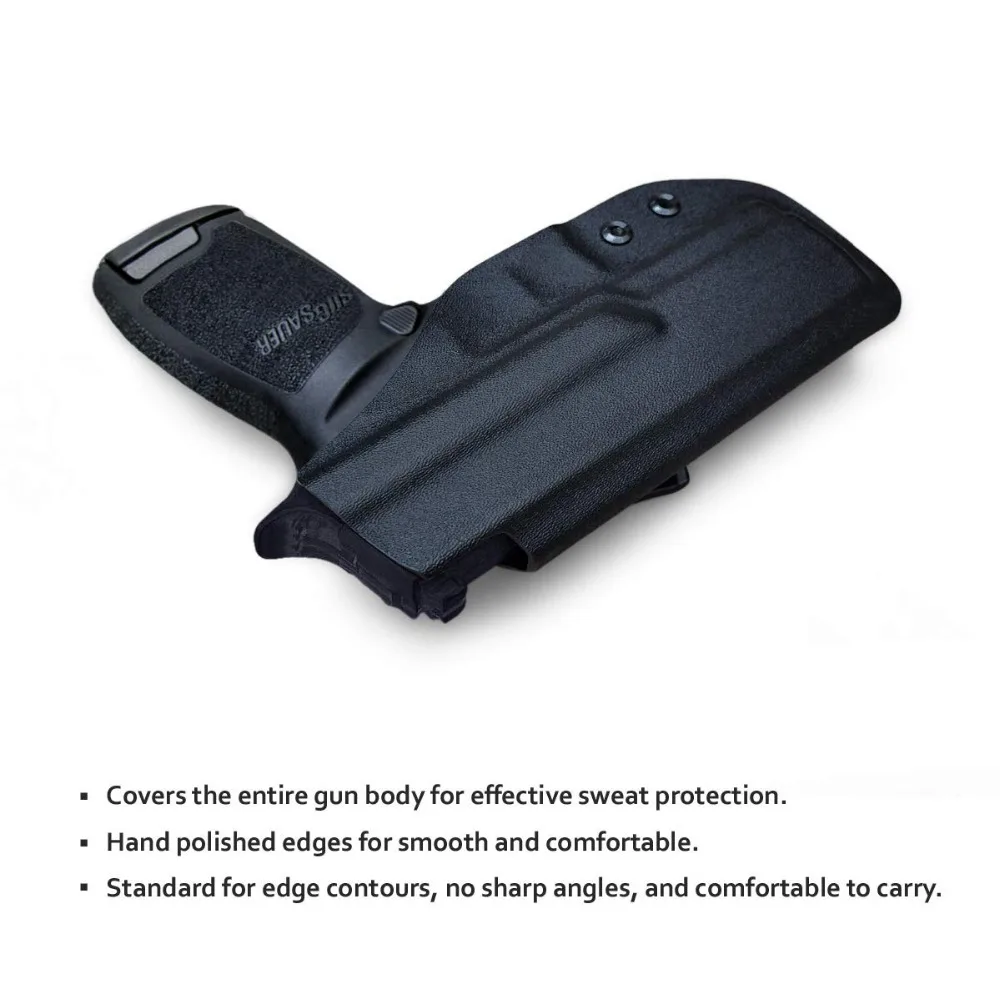 Полюс. Ремесло KYDEX кобура iwb Sig Sauer P320 кобура для скрытого ношения Sig Sauer P320 кобура скрытый-Kydex аксессуары для кобуры