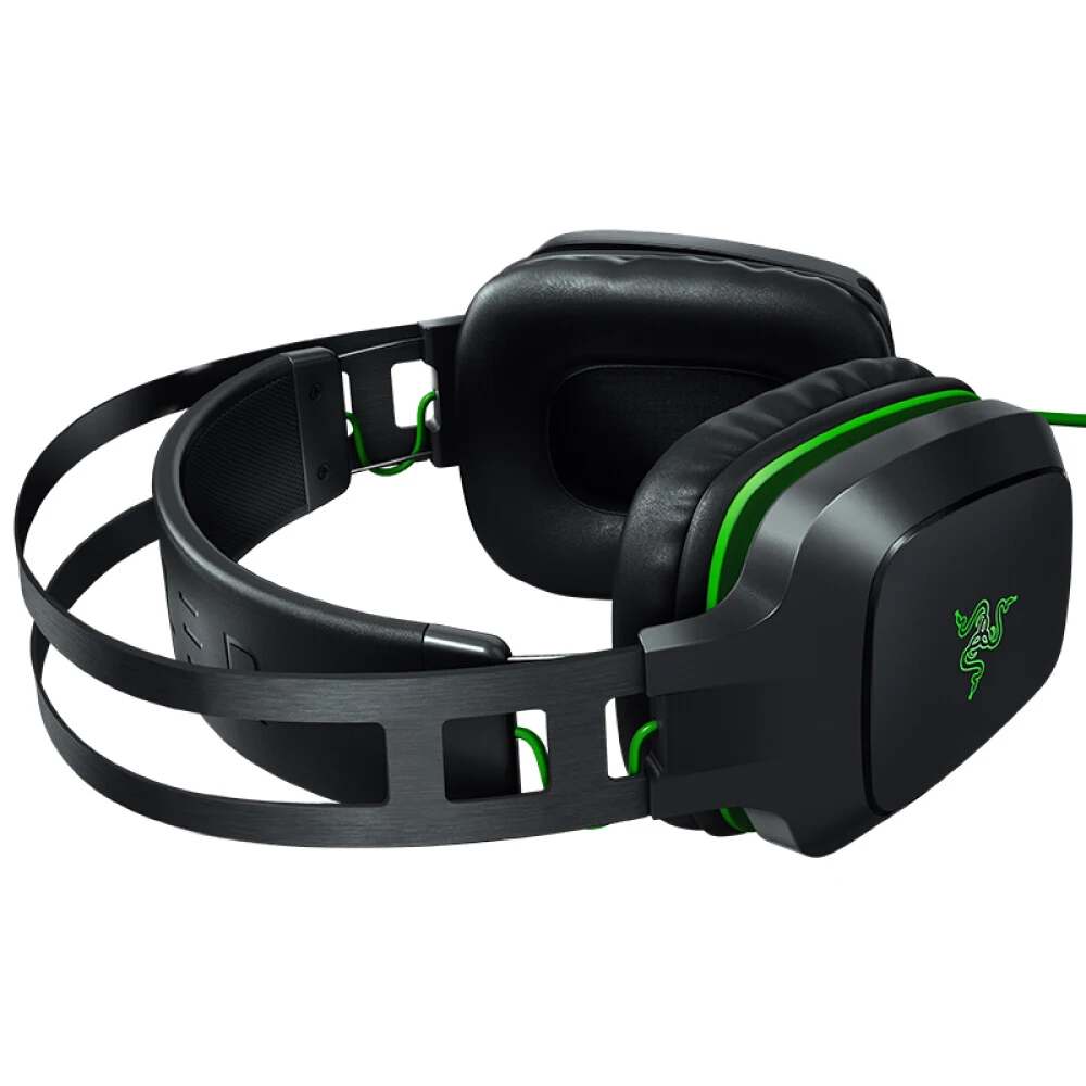  Razer Electra V2 USB Gaming Headset PC Headphone Earphone Virtual 7.1 Surround Sound Auto Adjusting