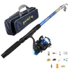 Fishing Rod Suit With Reel Portable Accessories Fishing Bag Beginners Telescopic Fishing Rod Set Ultralight Retractable Travel ► Photo 1/6