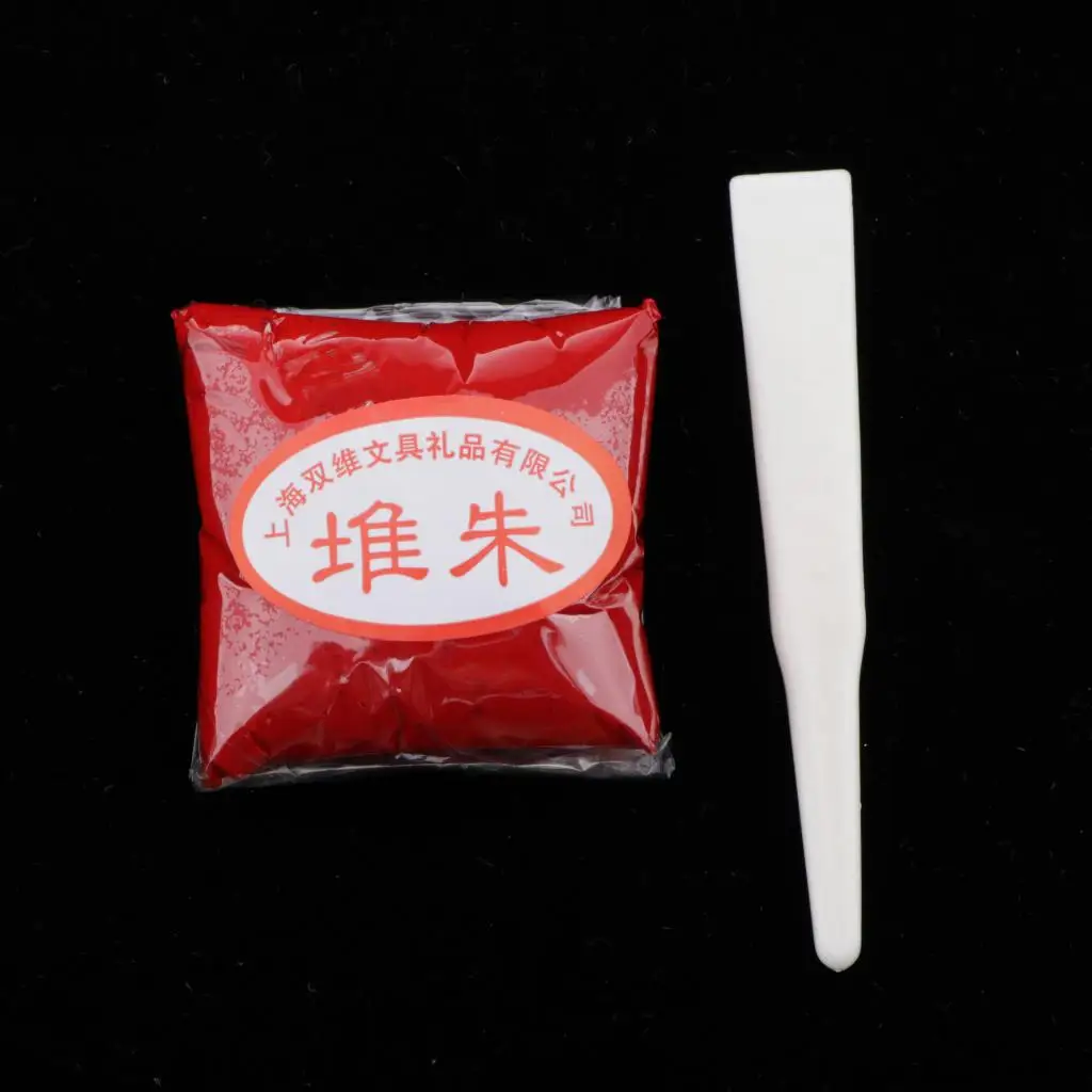 Office Calligraphy Stamp Seal Painting Red Ink Paste Chinese Yinni Art Craft wax seal stamp,lacquer seal set