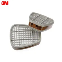 3M Фильтр для защиты от газов и паров 6055, A2, 1 пара, 6055