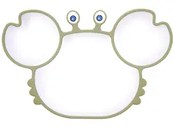 Silicone suction cups for toddlers Self-contained training for babies and toddlers Separating plates and bowls fit most high cha