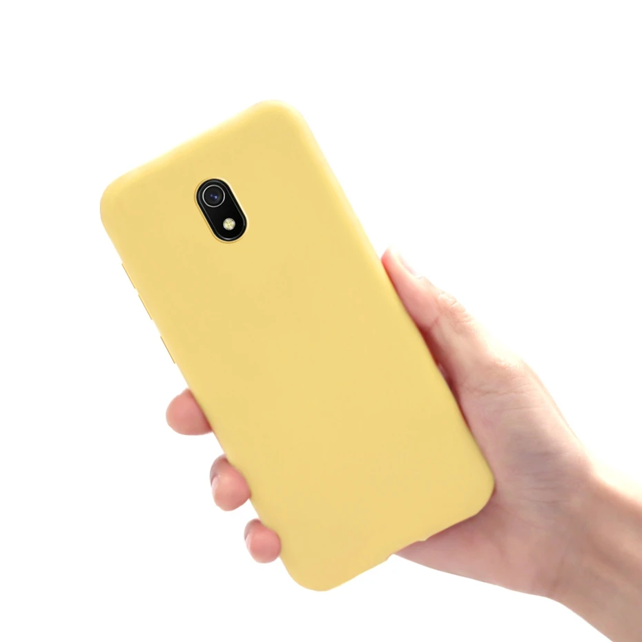 Sleek TPU Matte Silicone Phone Case - Durable Shockproof Bumper Cover