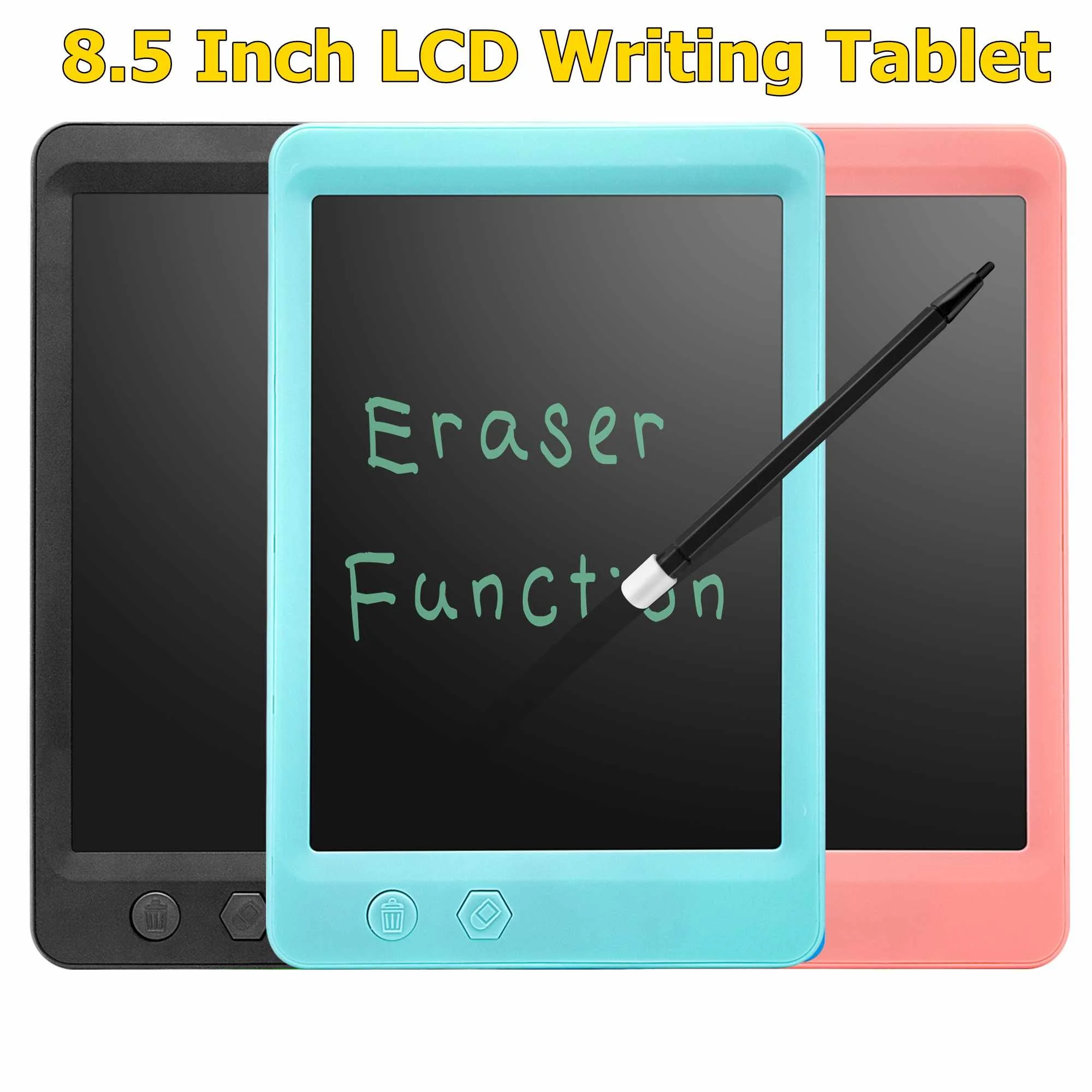 Планшет цифровой планшет для рисования lcd планшет для письма 8,5 дюймов с ручкой доска для рисования беспроводная сенсорная панель почерк колодки