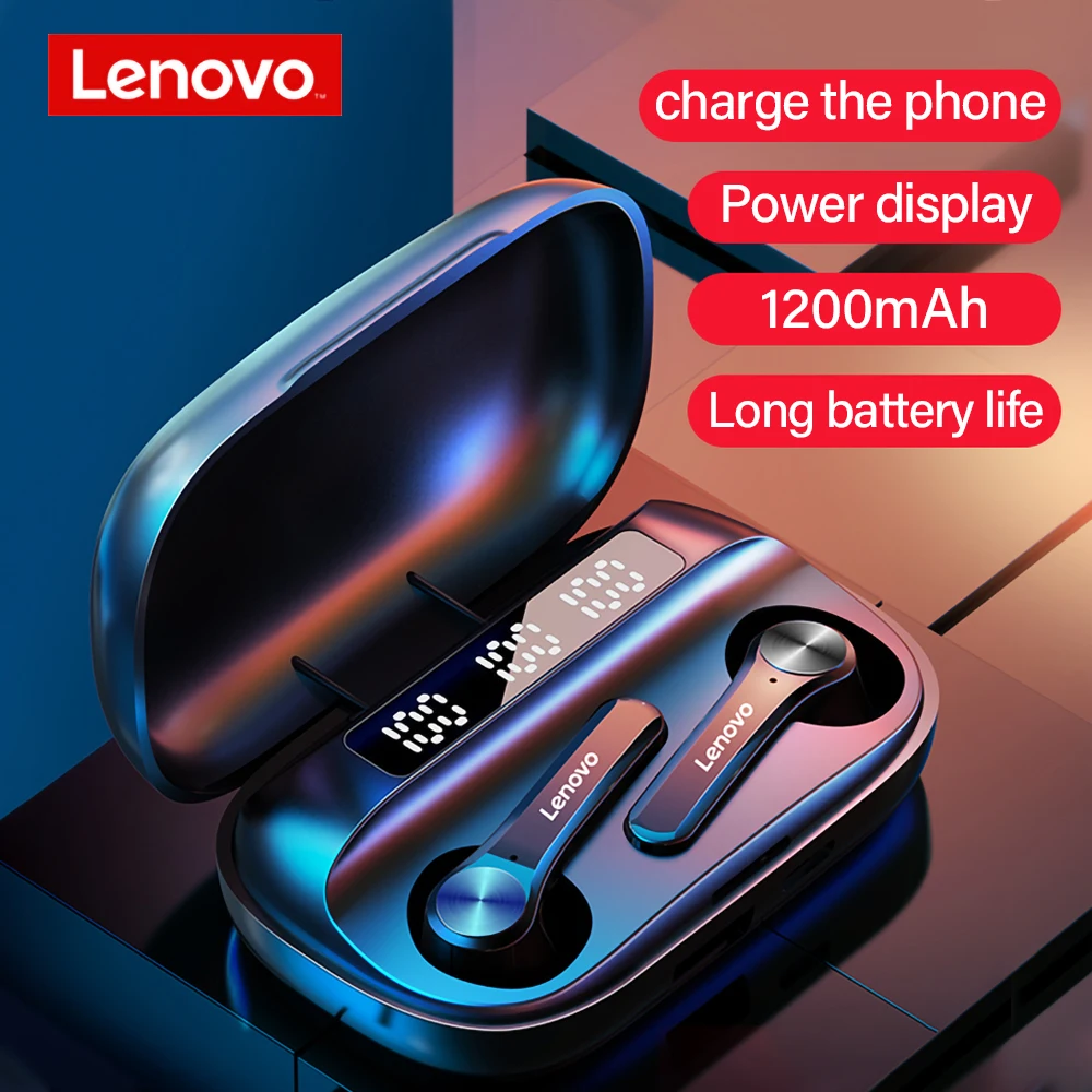 Lenovo QT81 TWS Headphone Nirkabel 