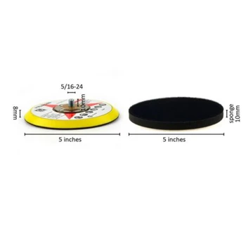 

Tools Sanding Discs Grit 60/240/600/3000/10000 Cushion Threaded Lining