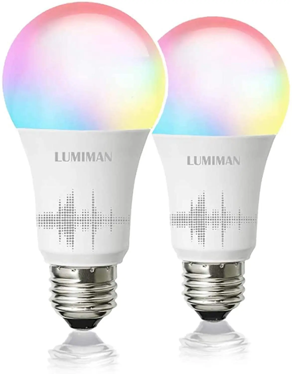Smart Wifi Light Bulb, Led Rgb Color Changing, A19 E26 Multicolor Lumiman 2 Usb - Book Lights - AliExpress