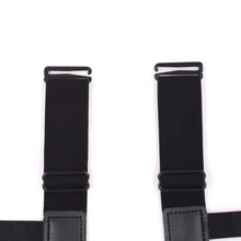 2 шт./компл. Мужская рубашка эластичные чулки для подтяжки Пластик Non-slip запорные зажимы