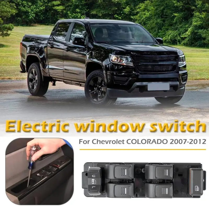 Главный переключатель стеклоподъемника+ инструменты для Chevrolet Colorado GMC Canyon Hummer H3 H3T Isuzu i-350 i-370