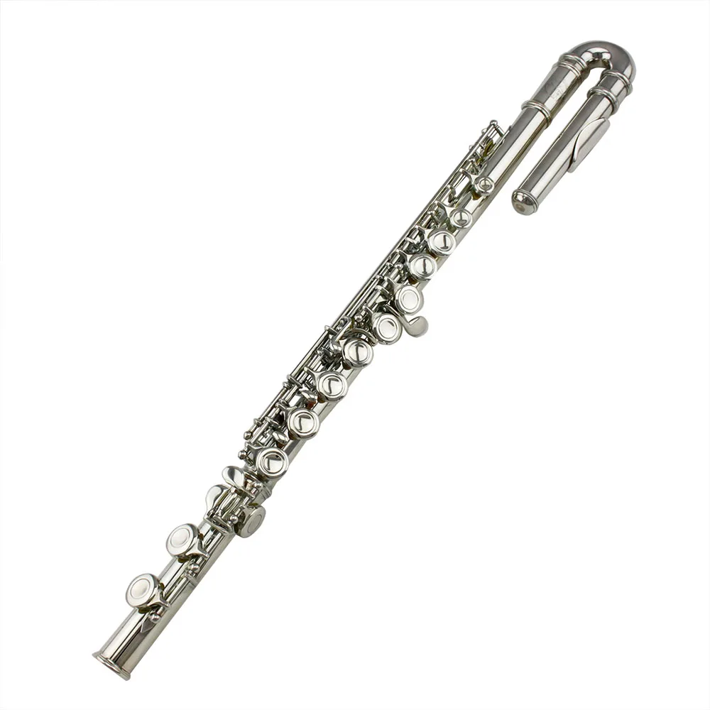 Промежуточный сорт 16 закрытое отверстие посеребренное тело прямая или изогнутая головка шарнирная флейта