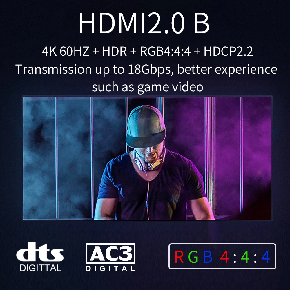 HDMI 2 0 преобразователь Аудио экстрактор в 1 переключатель сплиттер с оптическим