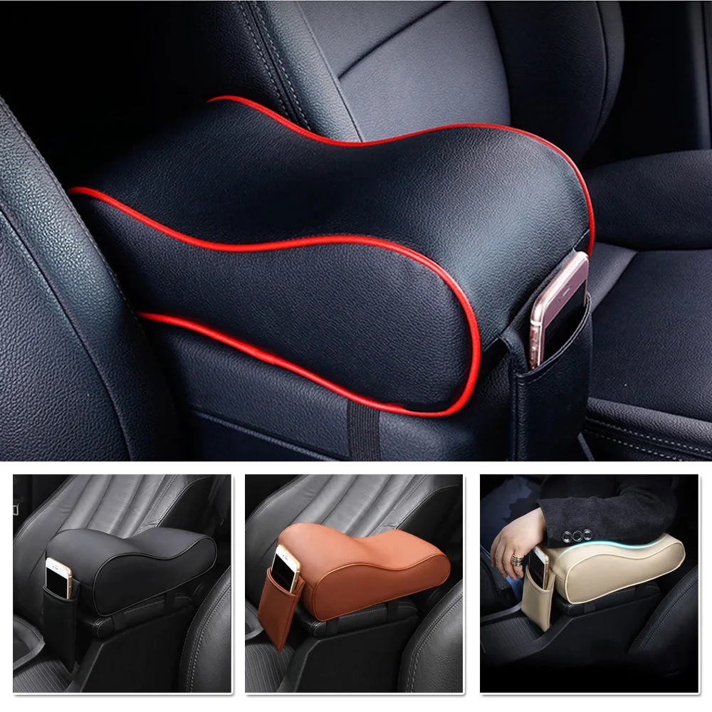 Интерьер автомобиля подлокотник Pad консоли водонепроницаемый для Honda/toyota/Chevrolet