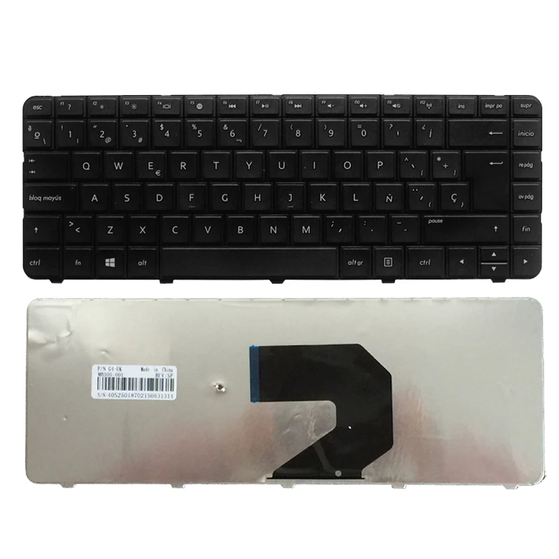 Новая испанская клавиатура для ноутбука HP 697529-161 698694-161 2B-41730I611 SP черная |
