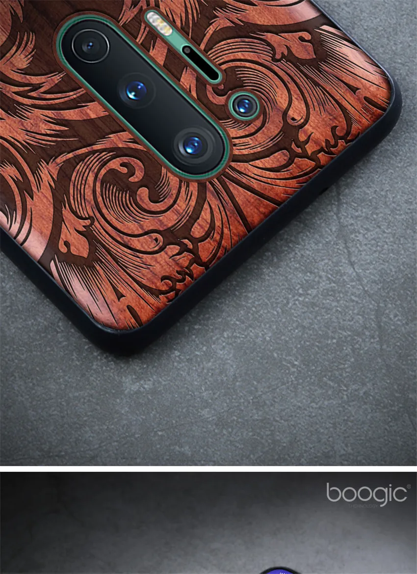 Carved Wood Case For OnePlus 8 Pro OnePlus 8 Shockproof Case TPU Bumper Cover For OnePlus 8 Case Wood Shell Oneplus 8 Pro (9)