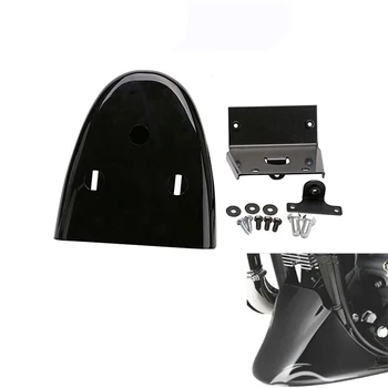 

Motorcycle Front Bottom Spoiler Mudguard Front Chin Spoiler Lower Chin Air Dam Fairing for Harley XL Sportster 883 1200