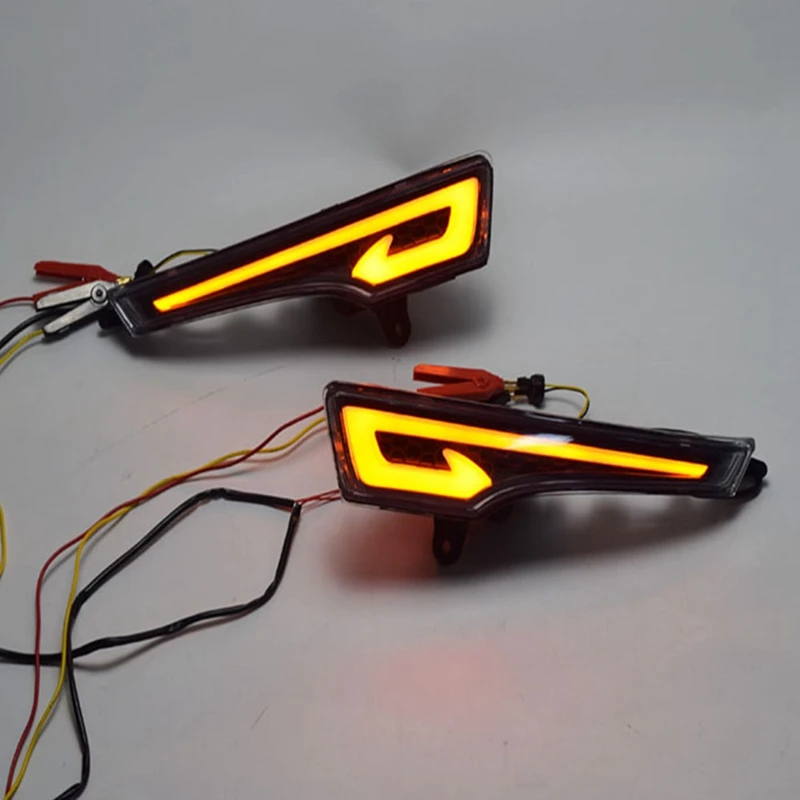 СВЕТОДИОДНЫЙ DRL Дневной светильник противотуманная фара автомобиля 12V для бега светильник s для Nissan Teana Altima 2013
