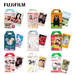 Fujifilm Instax Mini 8 фильм 10 листов Синий Rilakkuma рисунок «Hello Kitty» Fuji Фотобумага для 70 50 s 7 s 90 25 SP2 ЛОМО Фотоаппарат моментальной печати