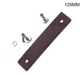 

European Faux Leather Drawer Pulls Wardrobe Cabinet Knobs DIY Suitcase Handle X7XC