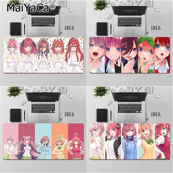 Maiyaca anime The Quintessential Quintuplets Durable Rubber Mouse Mat Pad Free Shipping Large Mouse Pad Keyboards Mat 1