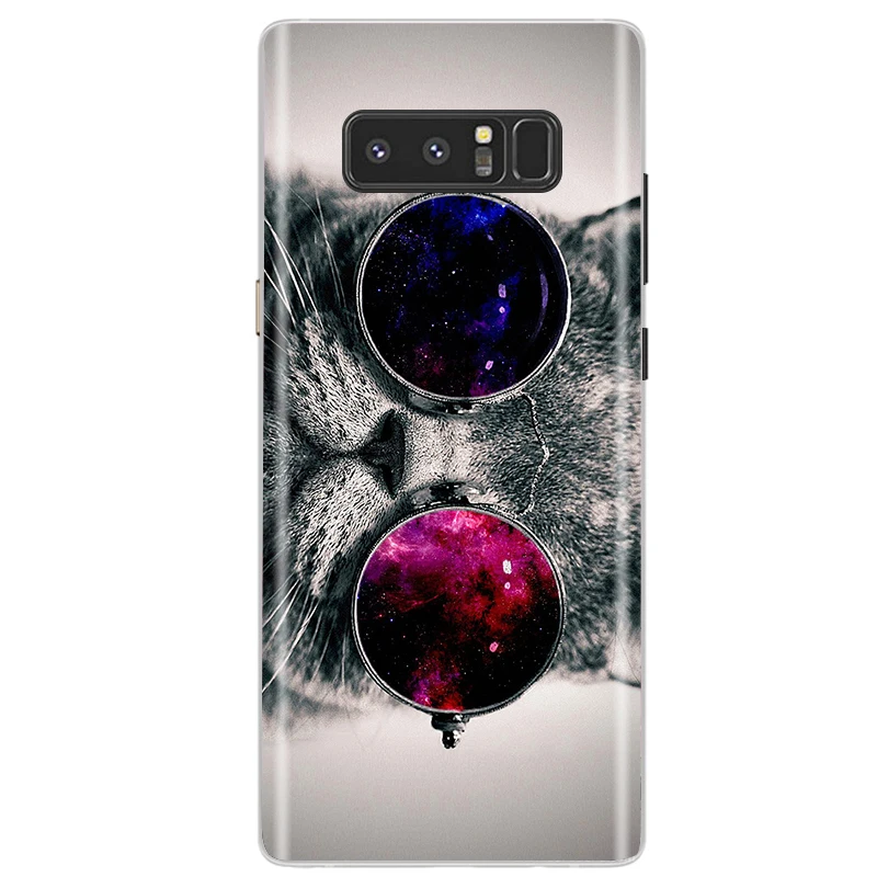 For Samsung Galaxy Note 8 Case N950F N950 Soft Tpu Silicone Case For Samsung Galaxy Note 8 Note8 Back Phone Cases Coque Fundas mous wallet