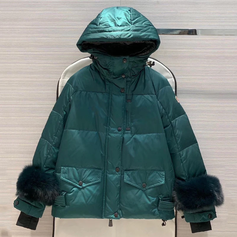 Женское зимнее пальто с капюшоном Новое ультра легкое пуховое пальто с длинным рукавом теплая тонкая куртка женская одежда