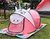 Portable Play Kids Tent Animal Unicorn dinosaur tent with LED light Children Indoor Outdoor Ocean Ball game tent Castle House 5