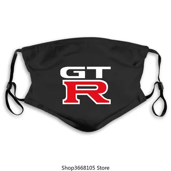 

GTR Nissan Skyline R32 R33 R34 R35 Autorennmaske Neu! SCHNELLE LIEFERUNG! Atmungsaktive Maske Unisex-Maske Cartoon-Masken Shi 20