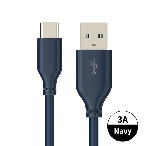 3A USB C Cable Type C Mobile Phone Cable Android Data Cable Fast Charge for Samsung S10 S9 Xiaomi Redmi Oneplus 7 C276