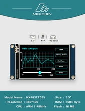 2.4 2.8 3.2 3.5 Cal Nextion HMI inteligentny inteligentny USART UART SPI dotykowy moduł TFT LCD wyświetlacz dla Raspberry Pi 2 A + B + UNO MEGA