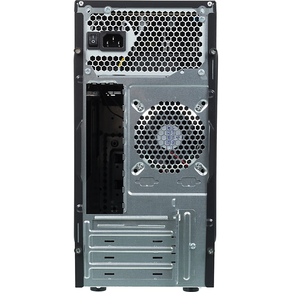 Корпус Formula FM-608 черный 450W mATX 2x120mm 2xUSB2.0 audio
