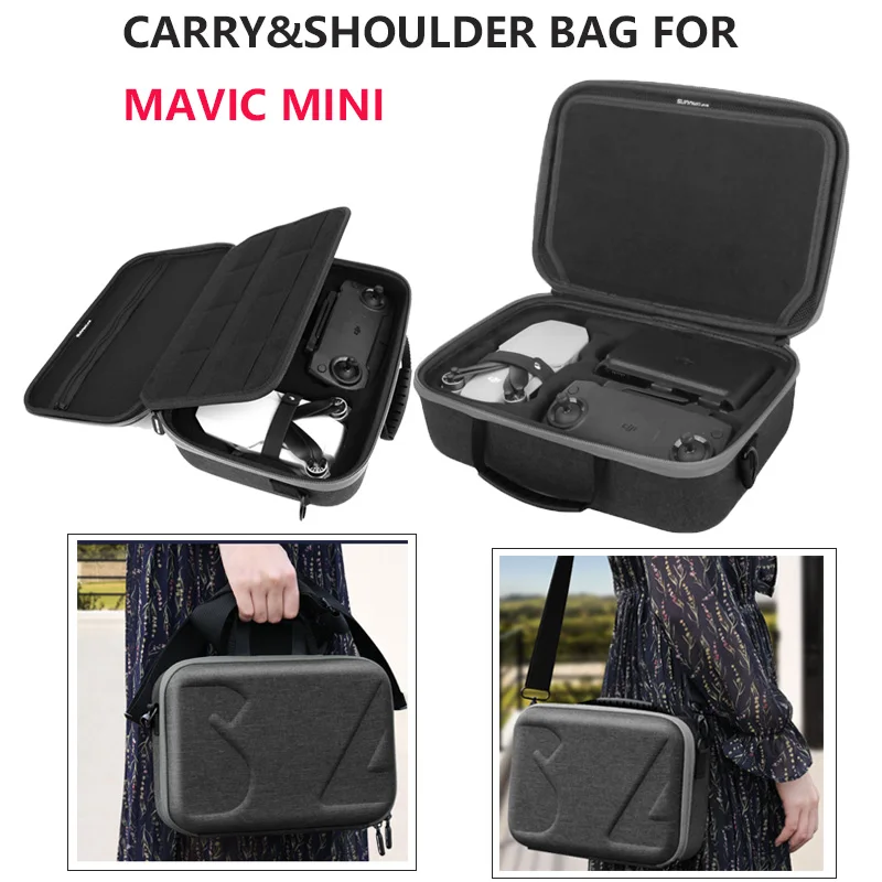Promo HAZ New Multi-functional Handbag Shoulder Bag Carrying Case Bag for DJI Mavic Mini Drone Accessories 