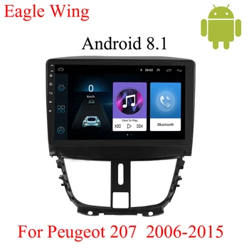 

Android 8.1 For PEUGEOT 207 / 207CC 2006-2015 car radio multimedia video player support car dvd GPS moral player bluetooth stere