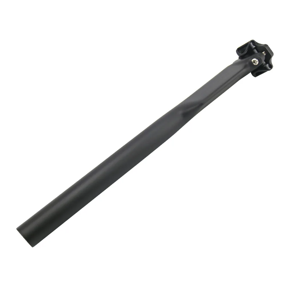 No Logo Bicycle Seat Post 350400mm Carbon Seatpost 31.630.827.27mm Road Bicycle Seatpost Black Carbon Mtb Seat Post (2)