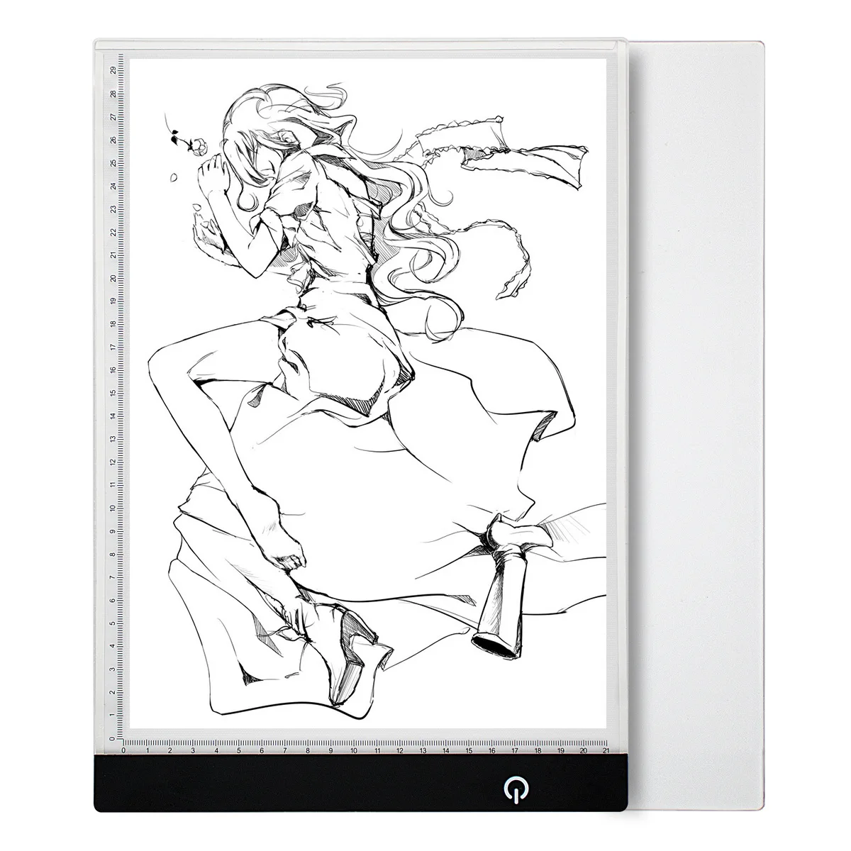 

A4 Copy Board LED Copy Luminous Board Translucent Taiwan Anime Carbon Mapping LED Drawing Board Copy Board