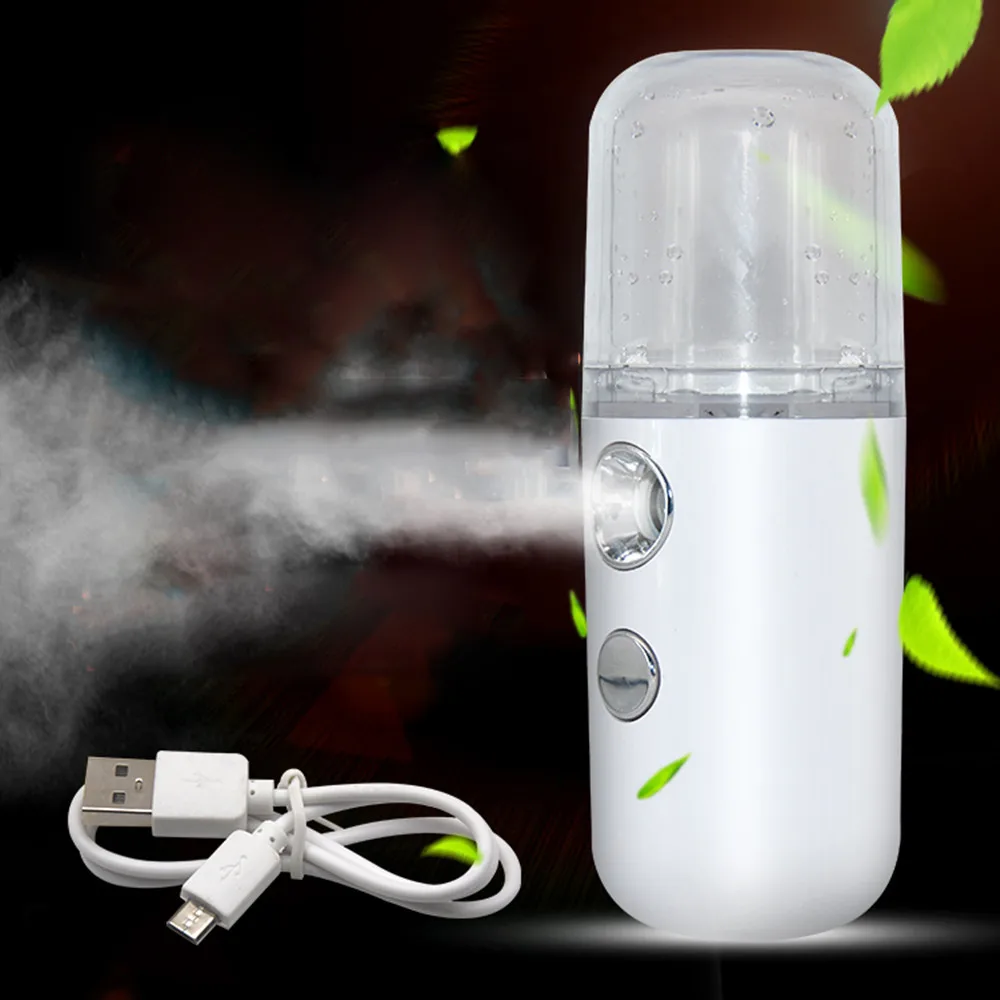 Mist Sprayer Portable Facial Body Nebulizer Steamer Moisturizing Skin Care Mini 30ml Face Spray Beauty Instruments