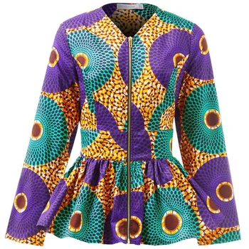

African clothes for Women jacket african traditional clothing african clothes women print shirt top dashiki clothes plus size