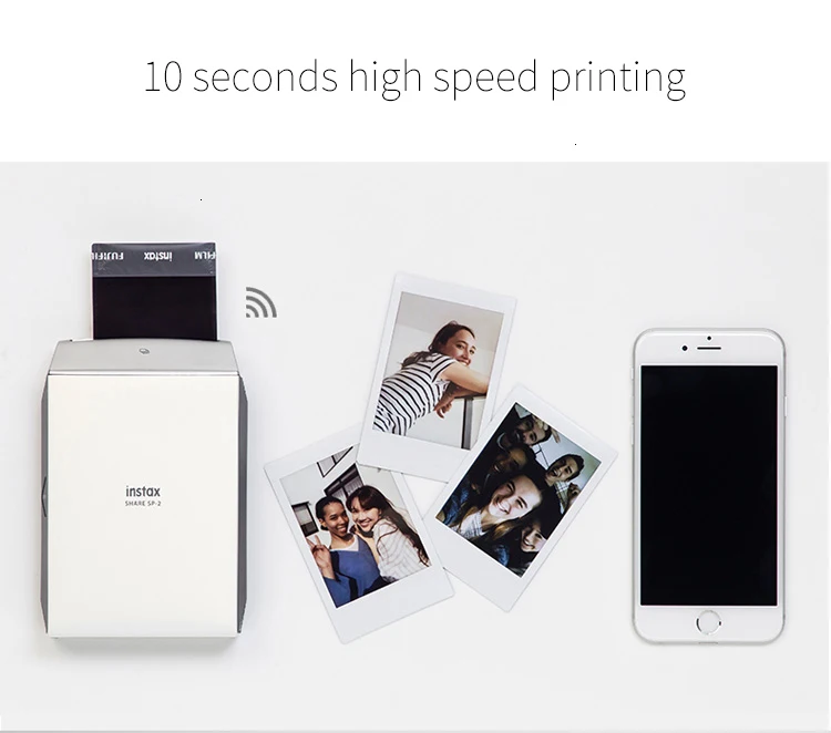 Fujifilm Instax Share смартфон принтер SP-2 обновление до Mini Link печать с видео управления движением вместе в режиме развлечения