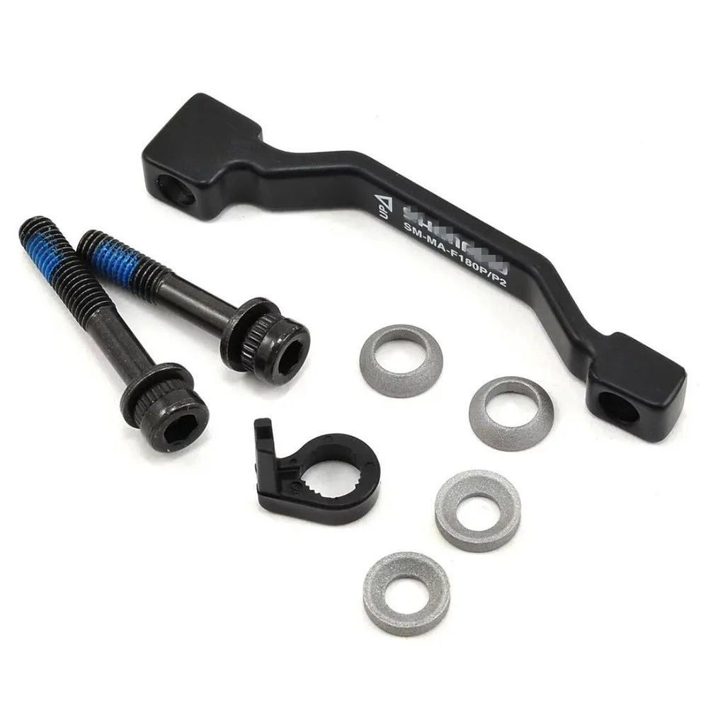 MA-F180P P2 SHIMANO MA F180P/P2 пост крепление дискового тормоза адаптер(передний)(180 мм)(P/P) 7 в дисковый тормоз ротор PM A столб тормозной диск - Цвет: MA-F180P P2
