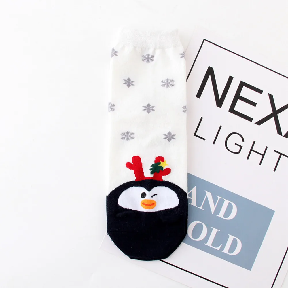 Рождественские носки женские зимние носки с объемным рисунком теплые женские носки хлопковые носки для женщин