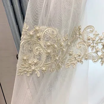 

Tulle 1: 8 meter width, 2.3 meter height, 1 piece Tulle 2: 4 meter width, 2.3 meter height, 1 piece