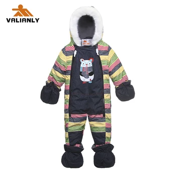 

2020 New Newborn Winter Jumpsuit Baby Winter Baby Snowsuit Hooded Cotton Warm Baby Romper One Pieces Christmas Overall Outerwear