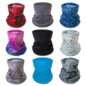 

Cycling Face Mask Neutral Head Face Neck Leggings Tubular Headscarf Scarf Wicking Cap Dustproof Outdoor Sports