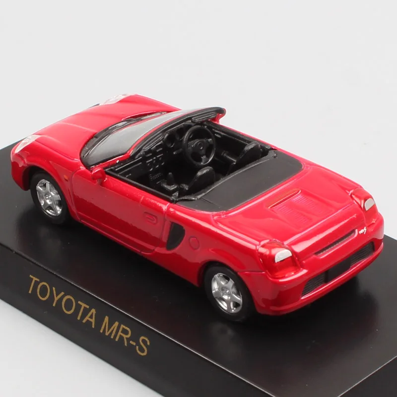 1: 64 масштаб kyosho крошечные Toyota MR-S SW20 Spyder металлические Литые под давлением миниатюрные транспортные средства автомобиль игрушка модели для маленьких мальчиков реплики микро