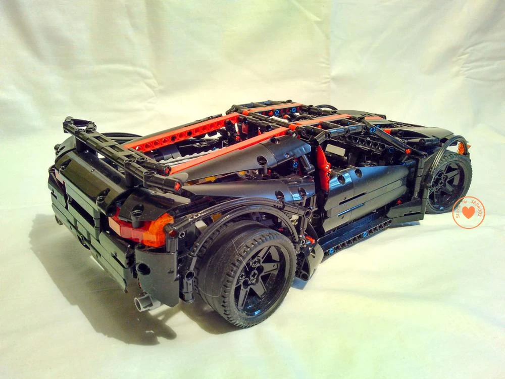 Новинка 1916 шт Assassin X19 Racing Super Sport Car Fit Technic City Model Building Block Bricks MOC Diy Toy Gift Kid