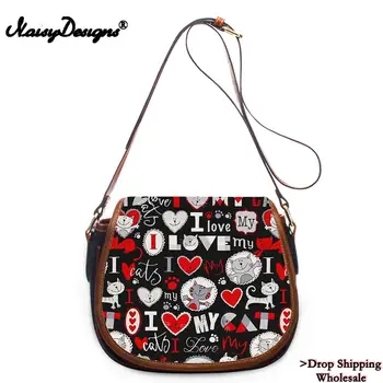 

Women Messenger Bags for Lady Small shoulder Tote bag 3D Nurse Doctor Prints High Quality Leather Large Handbag Dropshipping