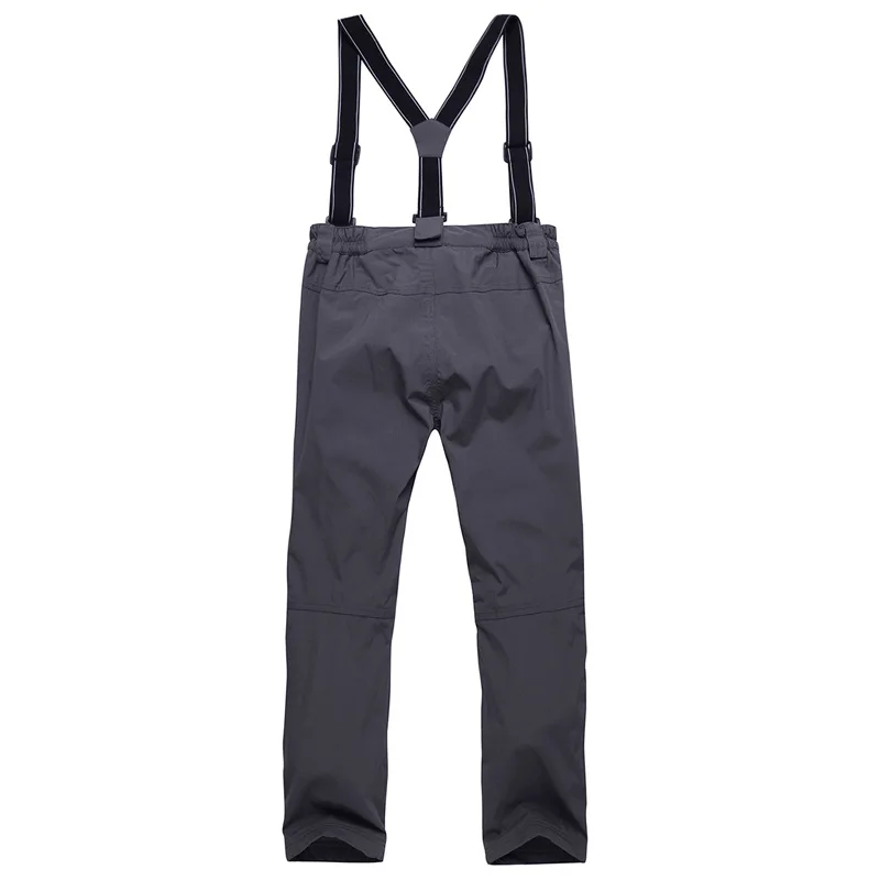 Лыжные штаны для девочек, детские лыжные штаны для мальчиков, водонепроницаемые, ветрозащитные, плотные, бархатные зимние теплые брюки
